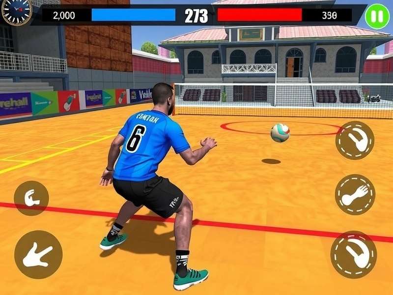 Indian Handball Master Gameplay Screenshot
